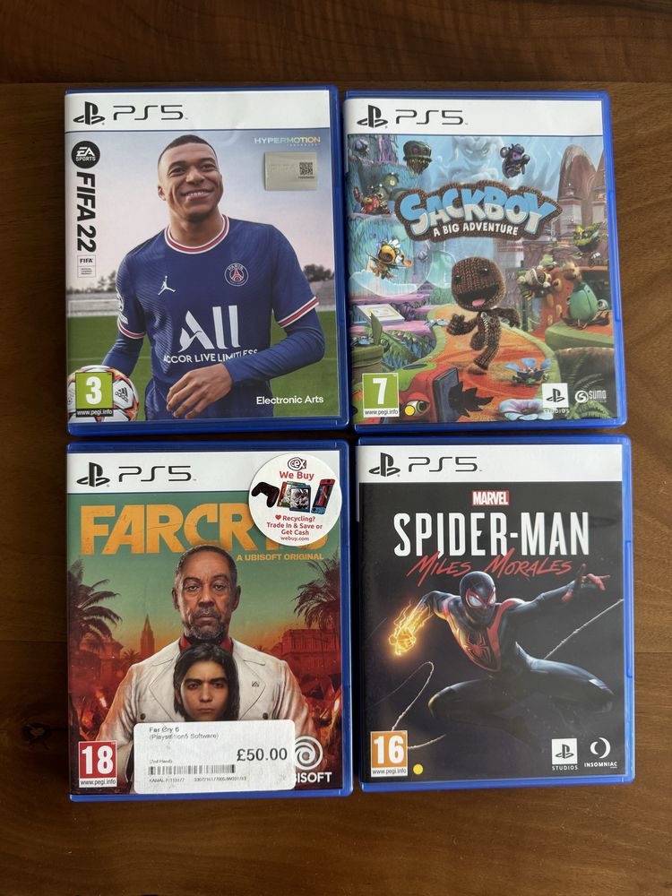 Комплект игри за playstation 5