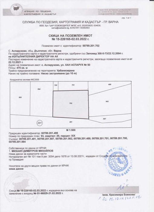 Продавам два парцела