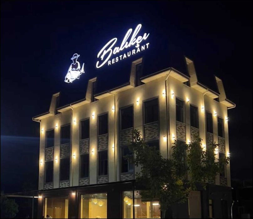 Объемных букв в Ташкенте, Наружной рекламы, Баннер