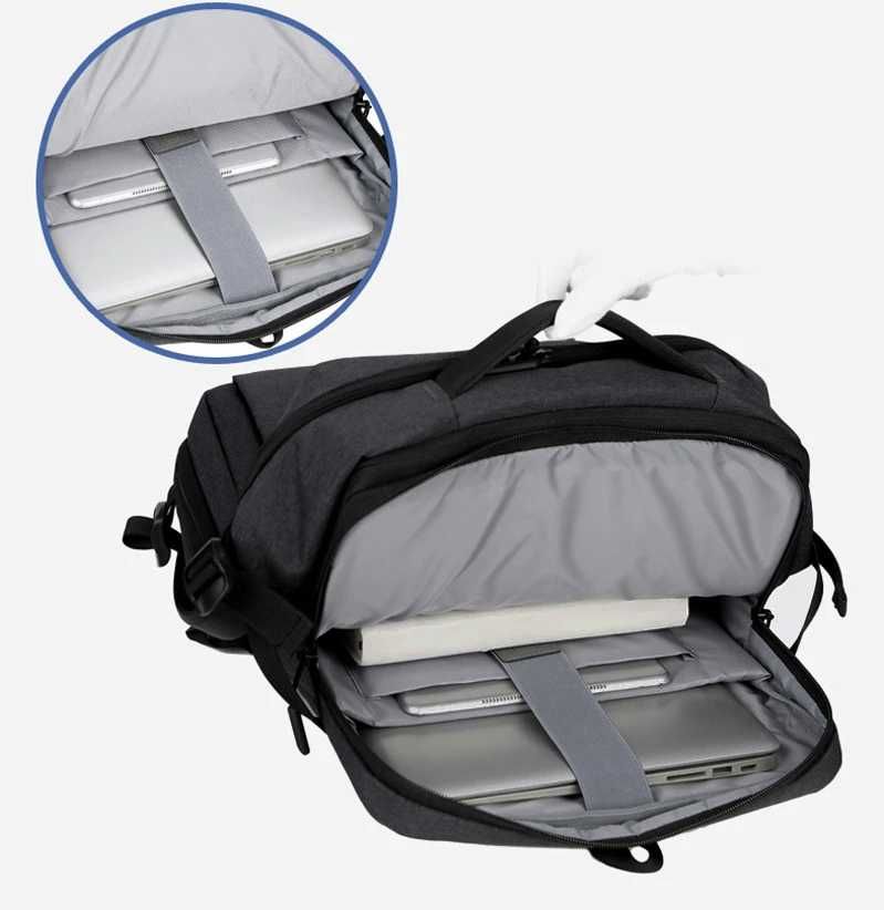 Раница за пътуване STELS TravelMate 200, 30x15x40см, Черен