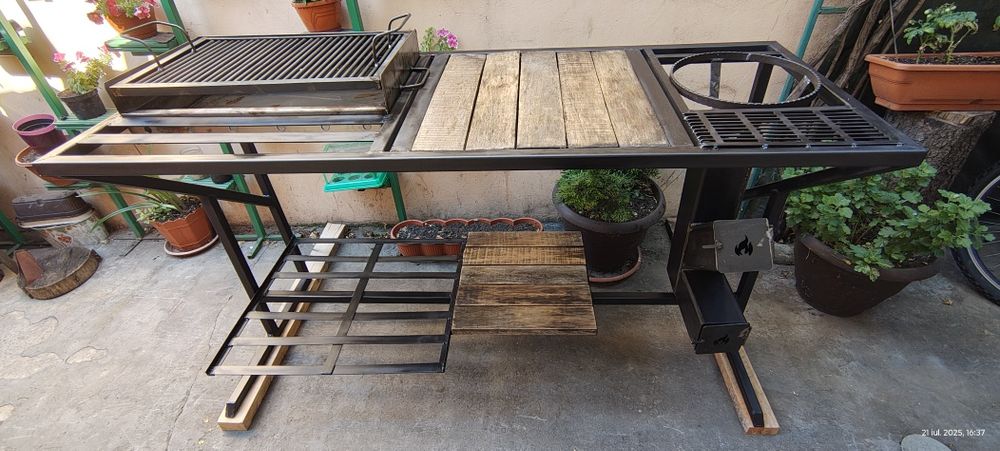 Masa grătar pirostrie racheta