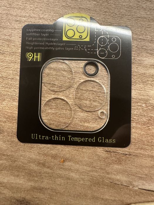 5бр стъклен протектор 12 про iphone + подарък