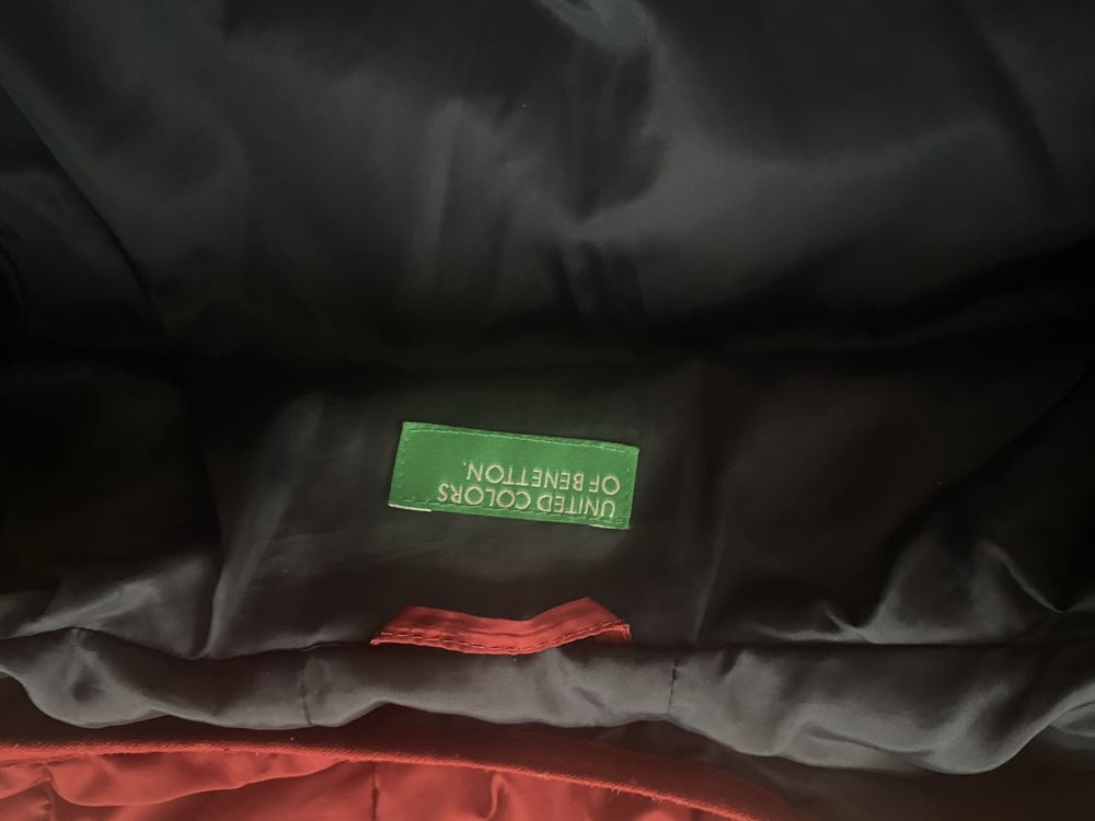 Зимно топло яке united colours of Beneton