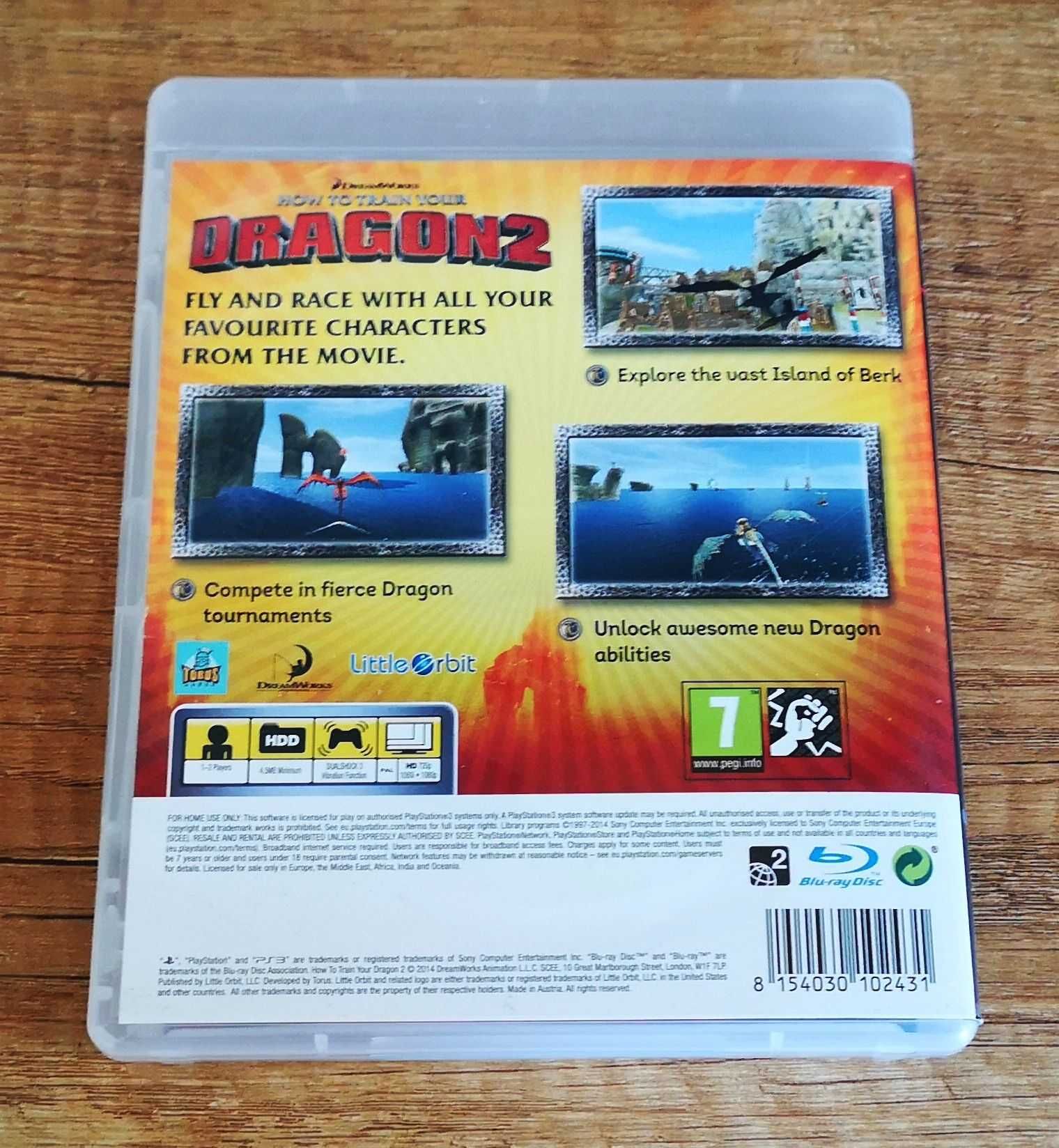 PS3 How To Train Your Dragon 2 - Sony Playstation 3