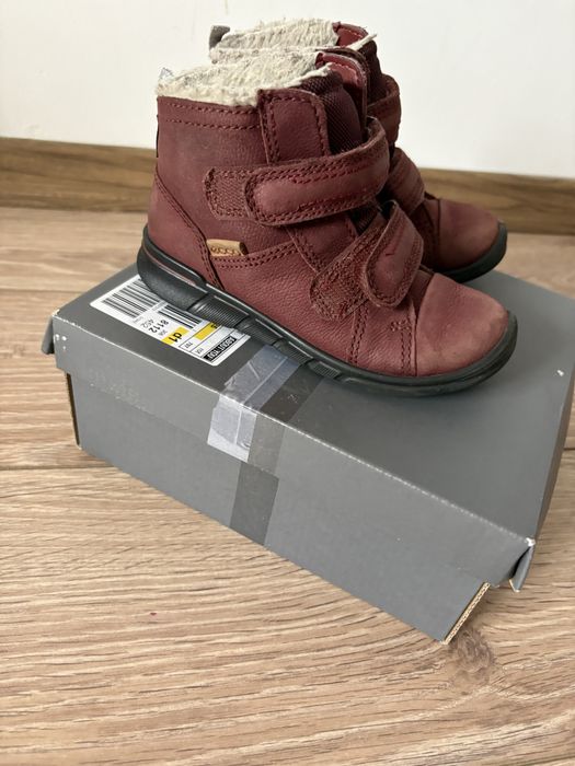 Papucei de iarna din piele, Ecco marimea 25