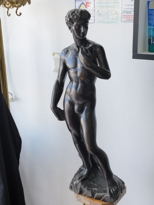Bronz David secol XIX