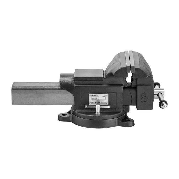 Тиски слесарные 100-200 мм, поворотные, с наковальней //Denzel