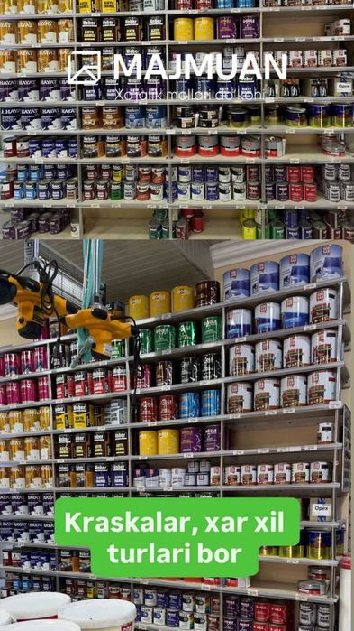 Kraskalar har-hillari mavjud