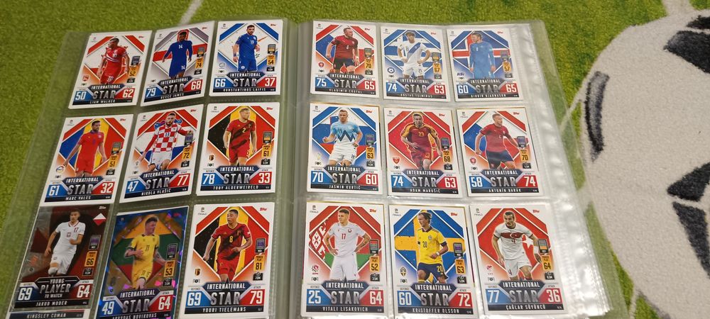 Албум uefa nationals league с карти-53 карти
