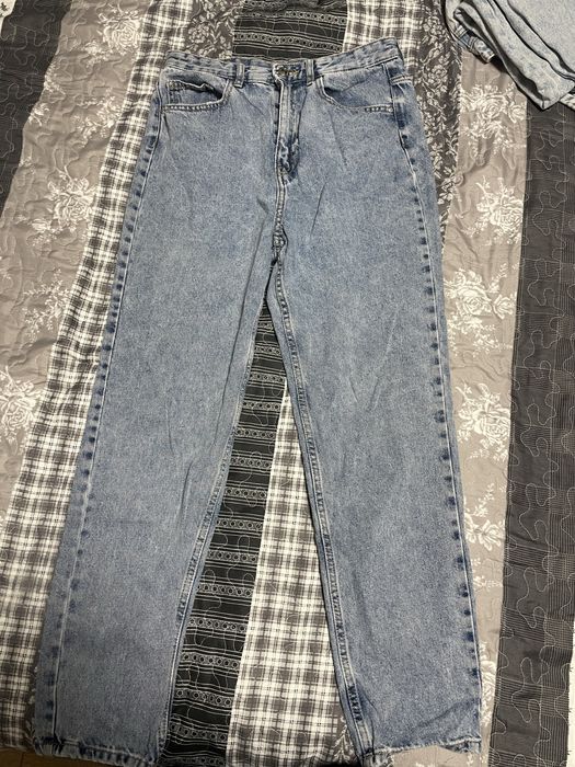 изчистени сини дънки