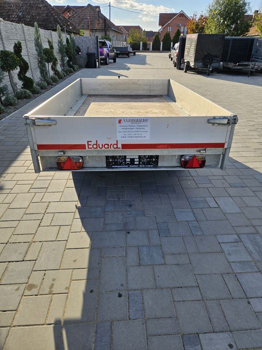 Remorca eduard 2700 kg,3,10x1,80 metri util,model 2021
