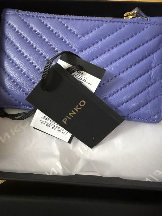 Pinko кожен калъф за карти