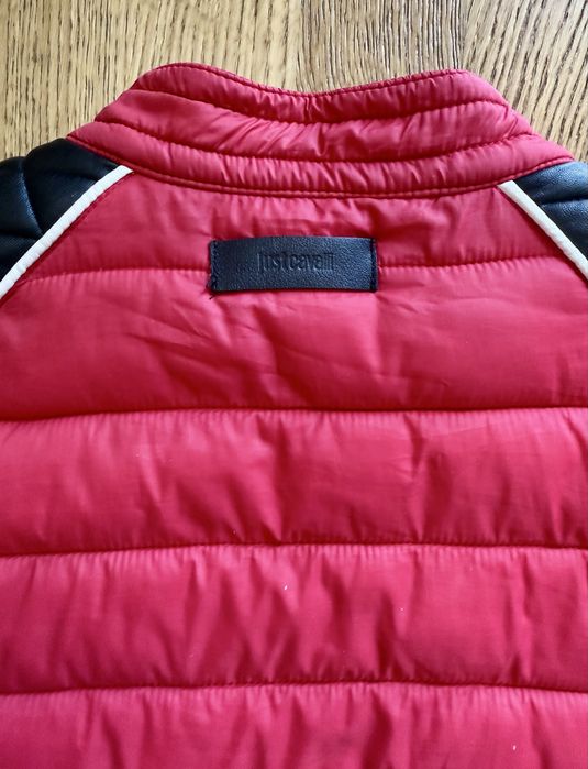 Just Cavalli пухено яке 100% оригинал!!! Размер 48 (м)