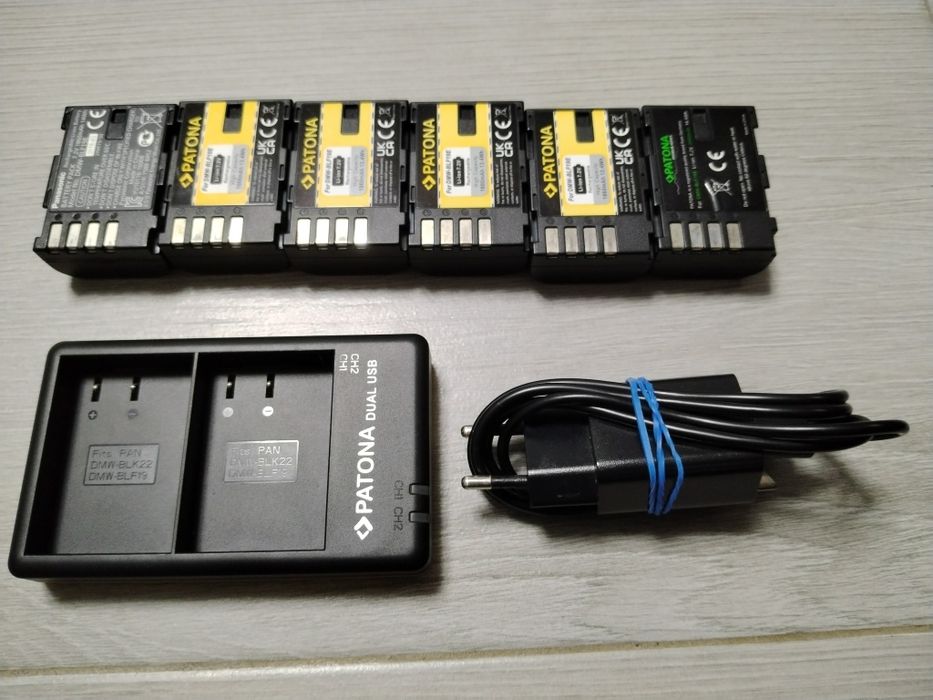 Acumulatori Patona DMW-BLF19 pt Panasonic Gh5