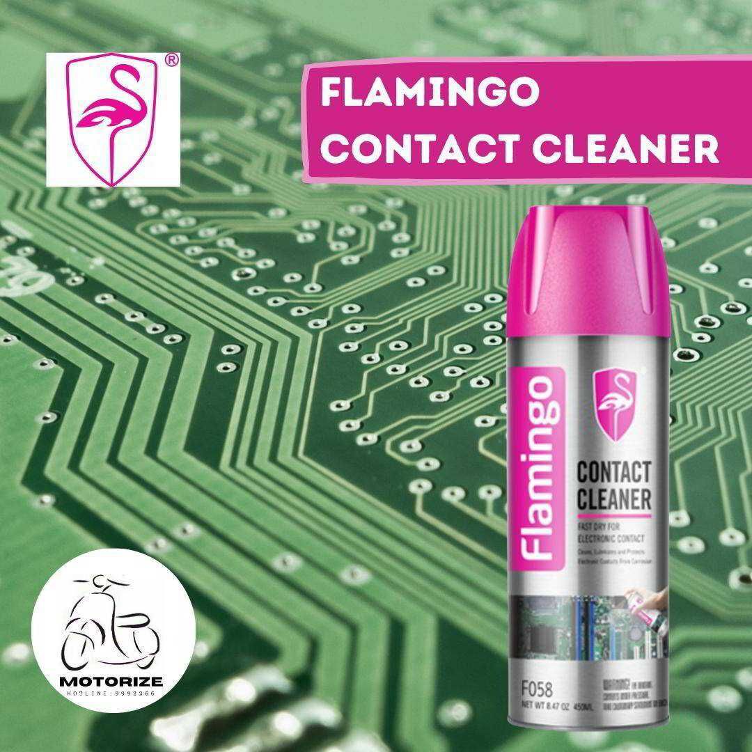 Спрей Contact Cleaner за почистване на електрически контакти.