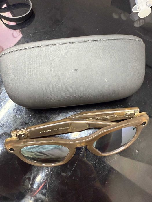 Oakley Meta Brown smoke/prizm deep water polarized