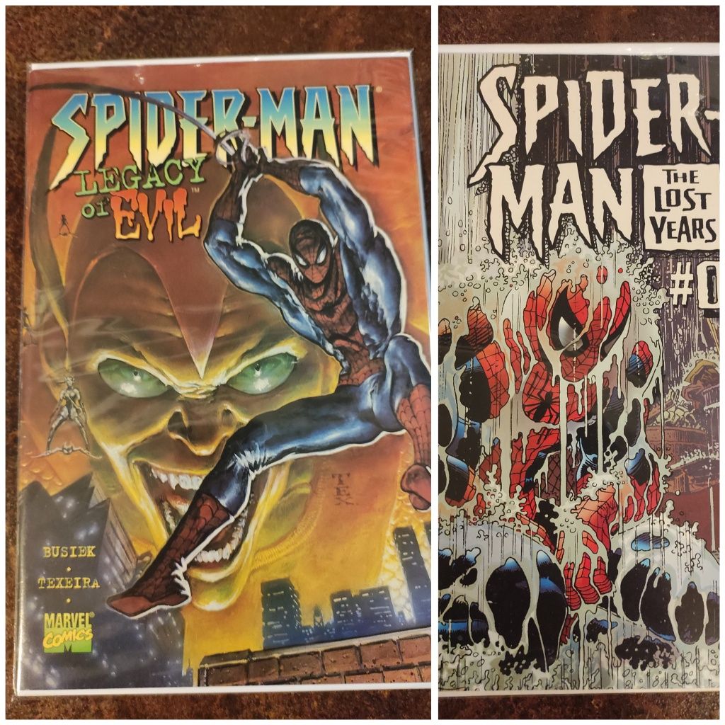 Spiderman Legacy of evil 1996 Benzi Desenate + Cadou o revista