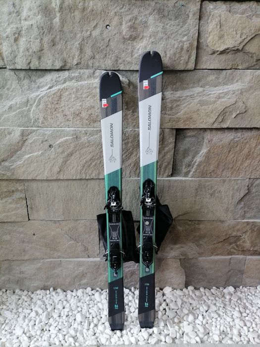 Schiuri ski tura Salomon Mtn 86 Pro+legaturi Alpinist 8 Demo+piei Nou!