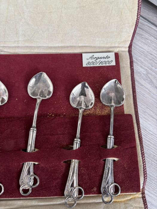 Set argint lingurite