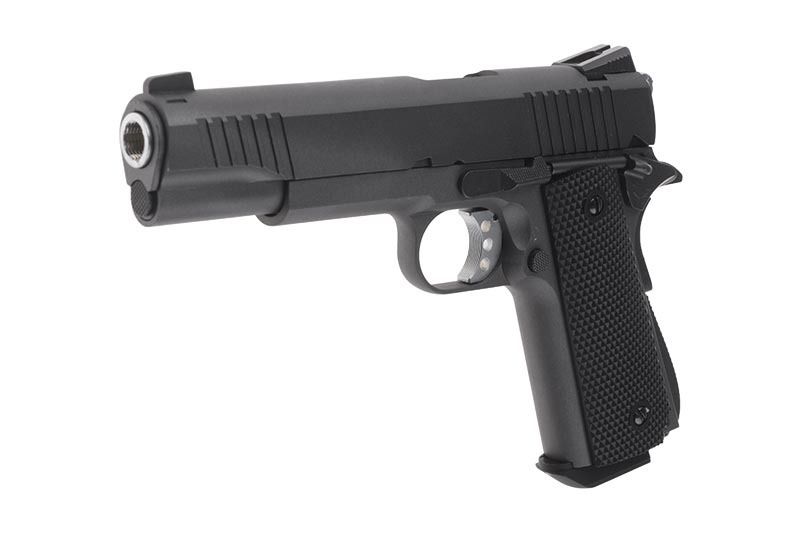 Cel mai puternic Colt 1911 M94 FULL METAL pistol airsoft pe co2+CADOU