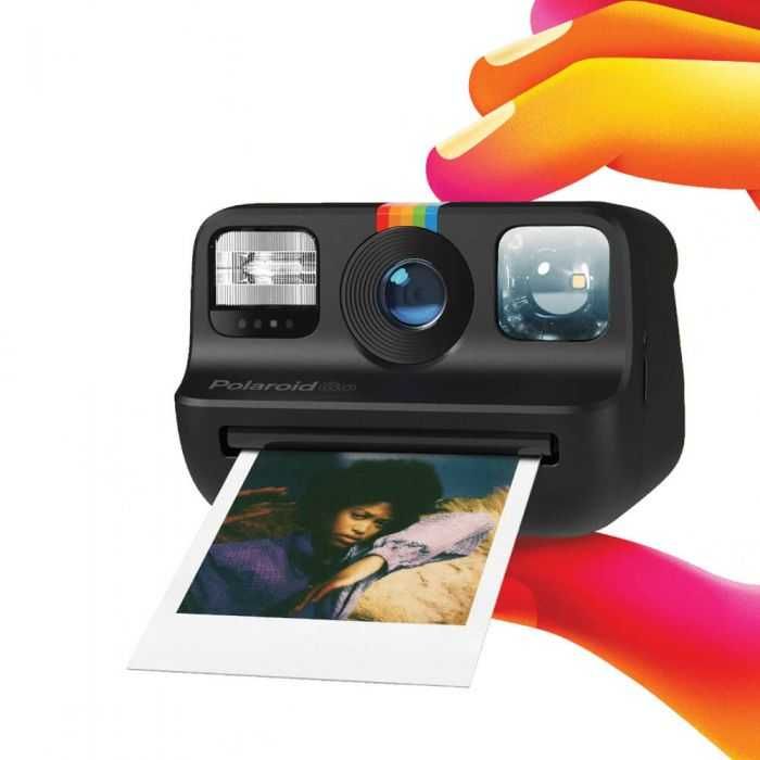 Aparat foto instant POLAROID GO (Negru)