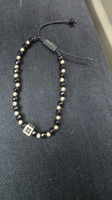 Bratara șnur aur 14k