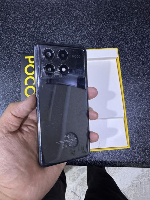 poco x6 pro pamit 8.256g holati yahwi oqip qlila faqat