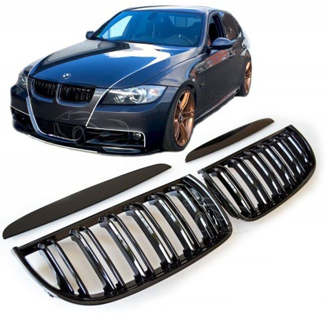 Решетки Бъбреци за BMW-3 E90