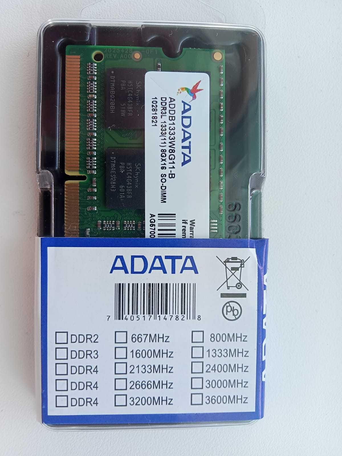 Оперативная память DDR3 для ноутбука 2гб.4гб.8гб 1333Мгц