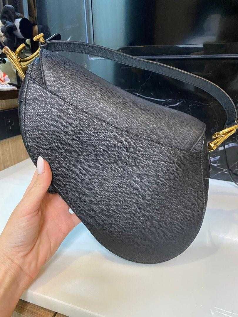 SADDLE , Lady Dior mini diamond motif