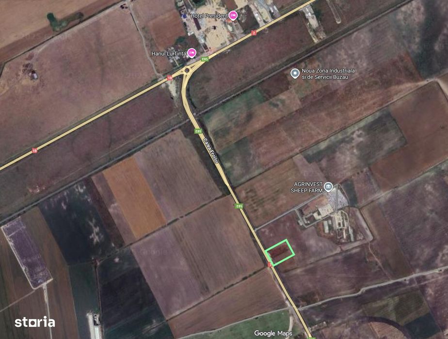 Teren Intravilan, Dn2 E85 Descărcare A7