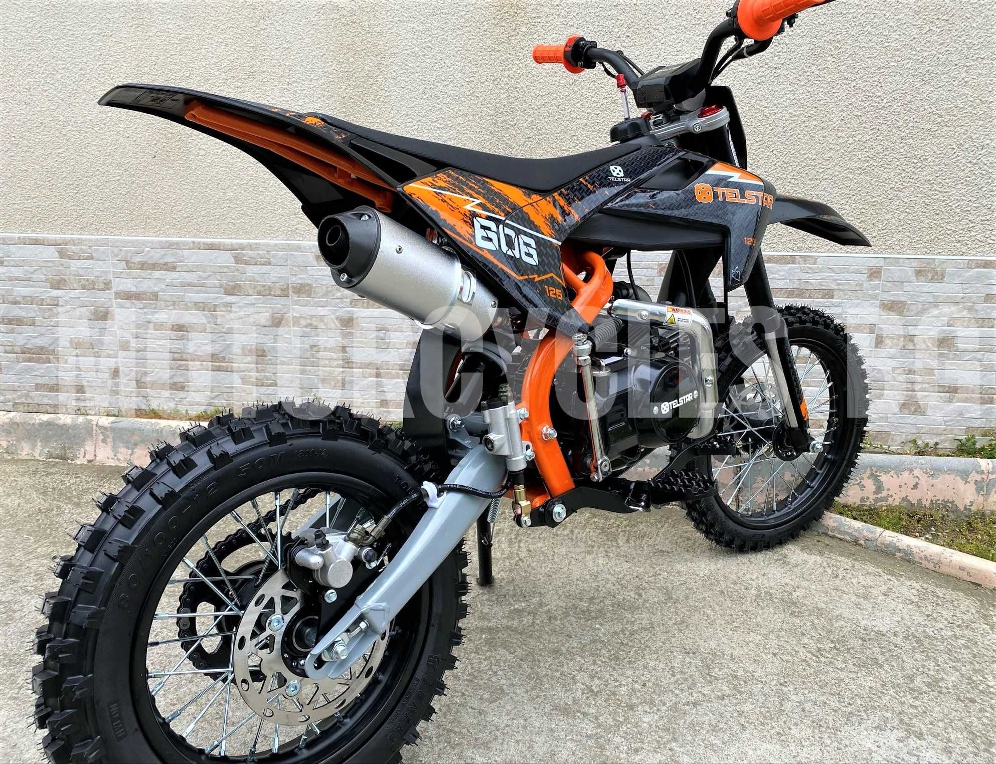 ПРОМО-НОВО ! ! ! КРОСОВ МОТОР GETREA 125CC с усилена рамка модел 2024г