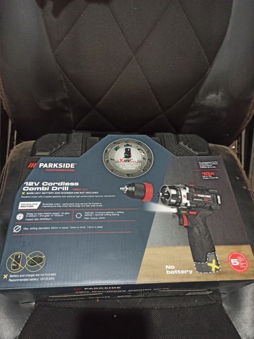 Винтоверт parkside 12v