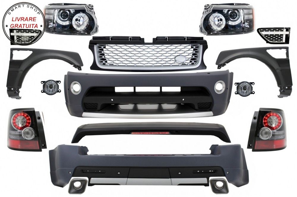 Pachet Exterior Conversie Completa Land Range Rover Sport L320 Facelift (2009-2013- livrare gratuita