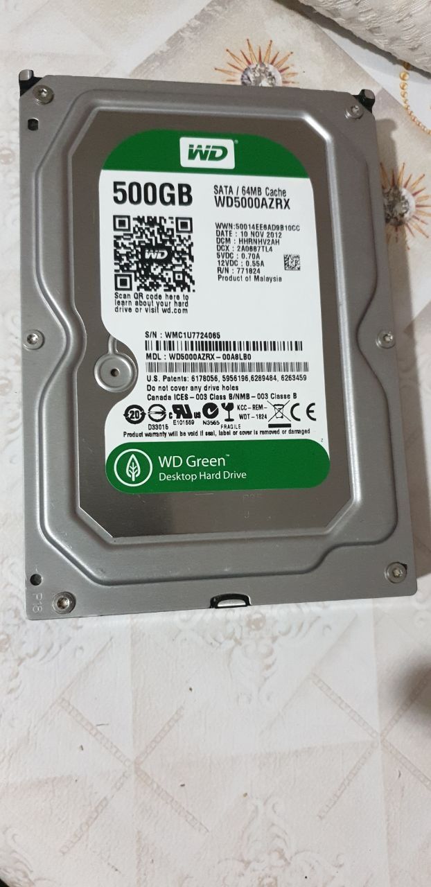 500 Gb  hard drive