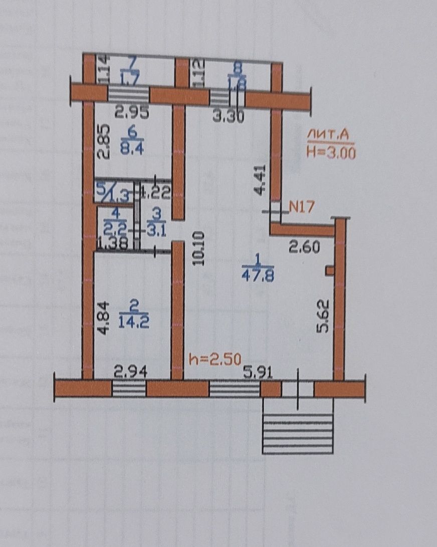 Продам 80.5 м² помещение