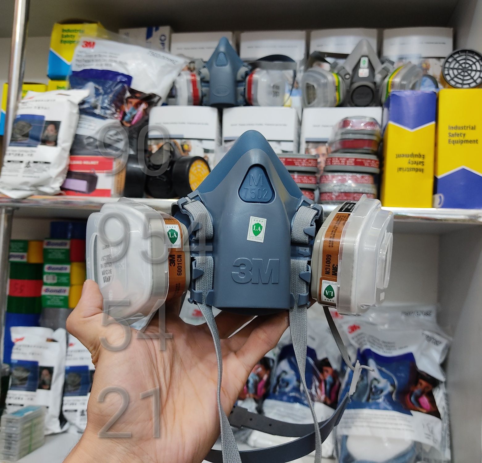 Маска Респиратор 3м 7502 оригинал maska resperator
