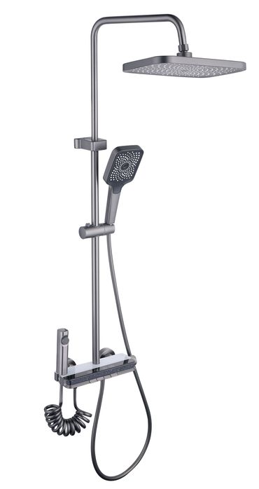 Душ система с термостат с висококачествен затварящ керамичен механизъм