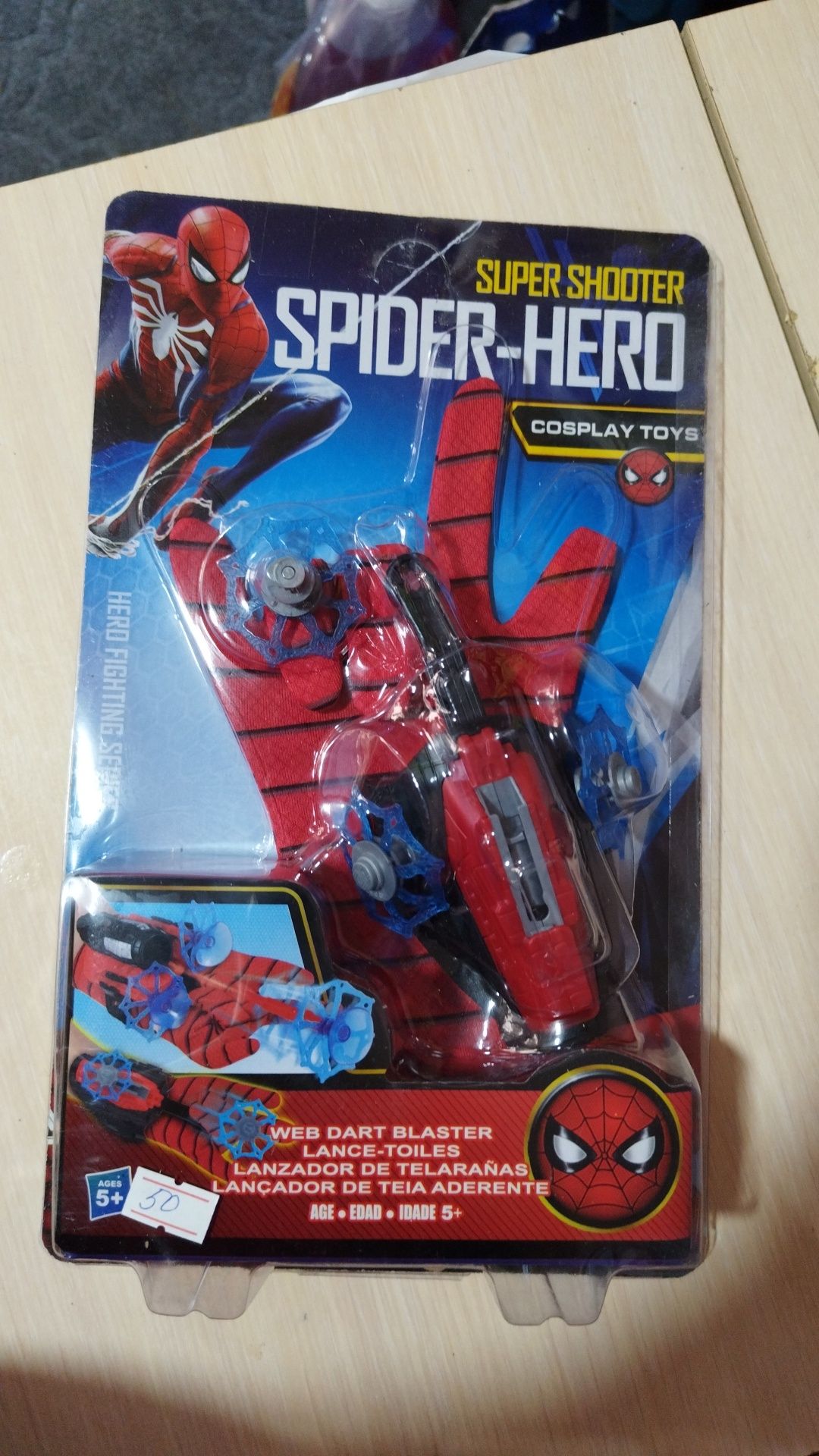 Набор игрушки человека паука