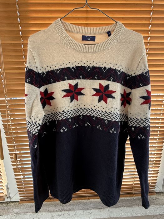 Мъжки вълнен пуловер Gant/Гант М размер