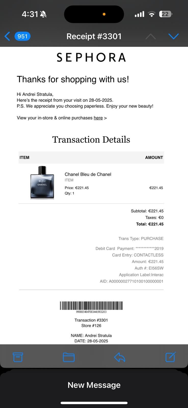 Chanel Bleu de Chanel