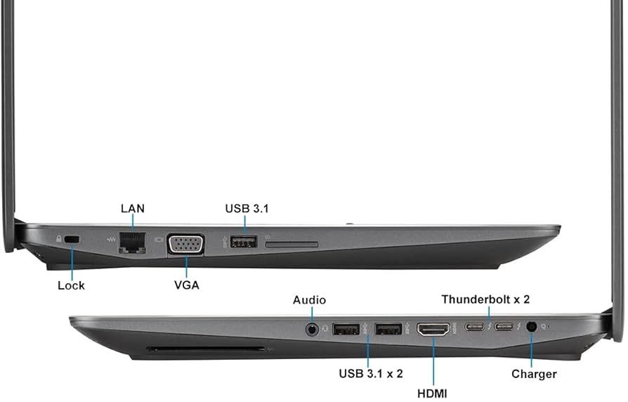 Hp Zbook Workstation,Cpu i7,Ram 32gb,2xSSD+HDD,Nvidia Quadro, Metalic