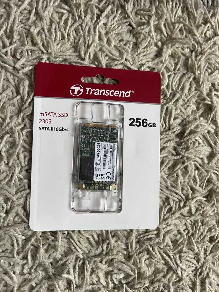 SSD Transcend 230S de 256GB, mSATA , nou, raritate