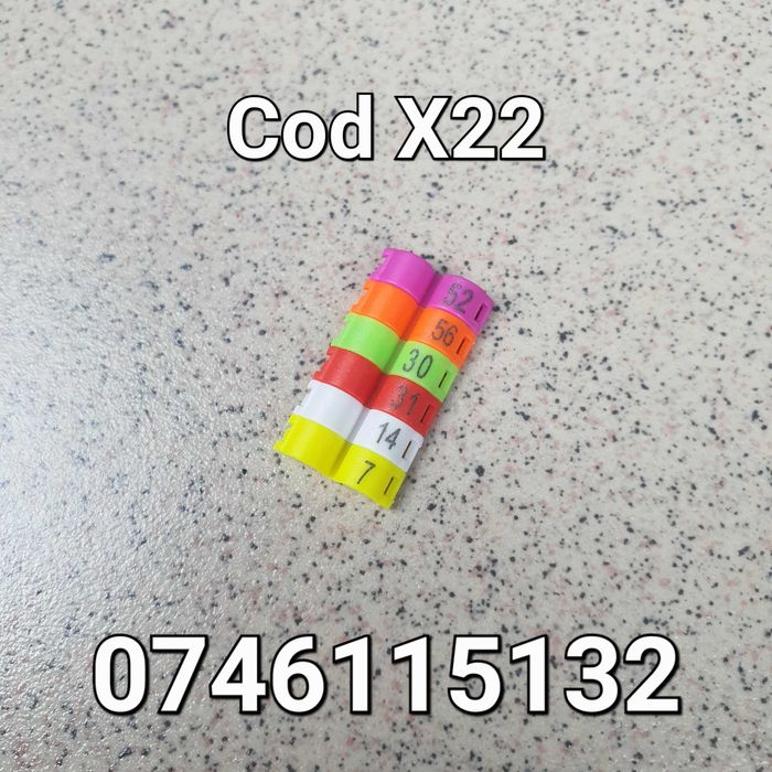Nimfe Papagali Perusi Canar Ara-Pasari exotice-Inel-Cleme de 4,5mm-X22
