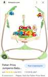 Fisher-price Jumperoo като ново