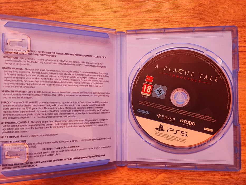 A Plague Tale innocence PS5