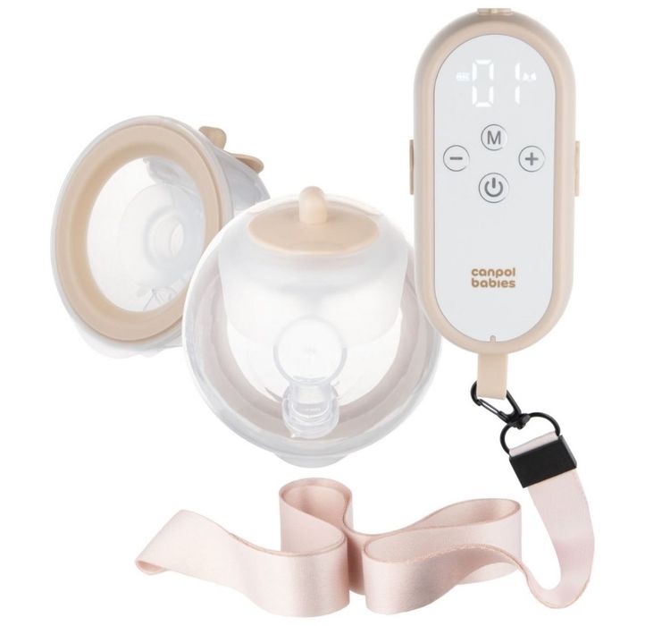 Двойна електрическа помпа за кърма MilkShell Hands-Free - Canpol