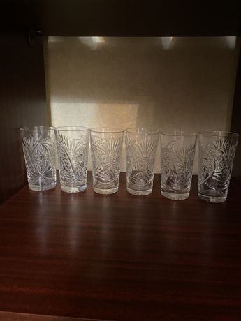 Хрустальные  стаканы