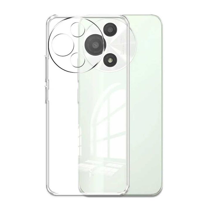 TCL 605 - Силиконов Прозрачен Кейс Гръб