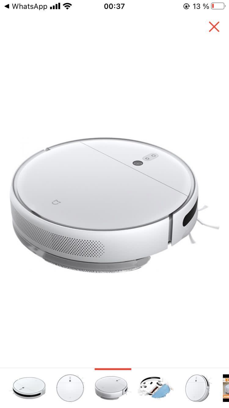 Продам Робот-пылесос Xiaomi Mi Robot Vacuum-Mop STYTJ01ZHM белый новый